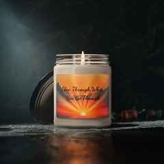 Glow Through What You Go Through - Scented Soy Candle, 9oz