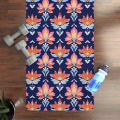 Petal Harmony - Rubber Yoga Mat