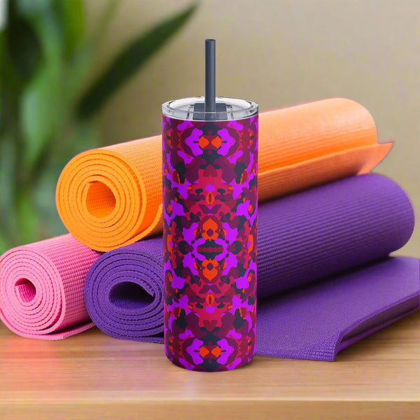 Cosmic Camo - Maars Maker Skinny Matte Tumbler, 20oz