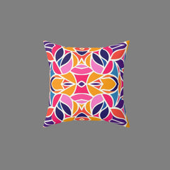 Boho Blossom - Spun Polyester Square Pillow
