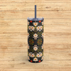 Zen Garden Bloom - Maars Maker Skinny Matte Tumbler, 20oz