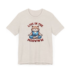 Cat Tee Living in the Meow