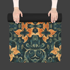 Enchanted Foliage - Rubber Yoga Mat