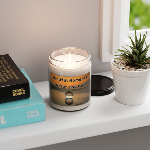 Mindful Moments Scented Soy Candle - 9oz | Relax & Unwind