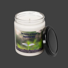 The Future Is Always Beginning Now - Scented Soy Candle, 9oz