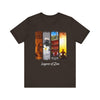 Layers of Zen Unisex Jersey Tee - Mindfulness & Peaceful Vibes