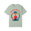 Mindful Moment Garment-Dyed T-Shirt, Meditation Tee, Relaxation Shirt, Yoga Apparel, Gift for Wellness Enthusiasts