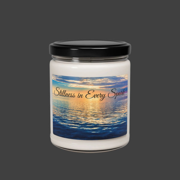 Stillness in Every Spark- Scented Soy Candle, 9oz