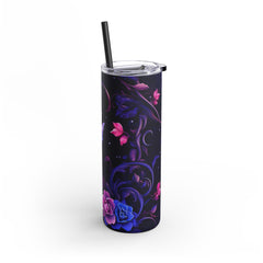 Mystic Butterfly - Maars Maker Skinny Matte Tumbler, 20oz
