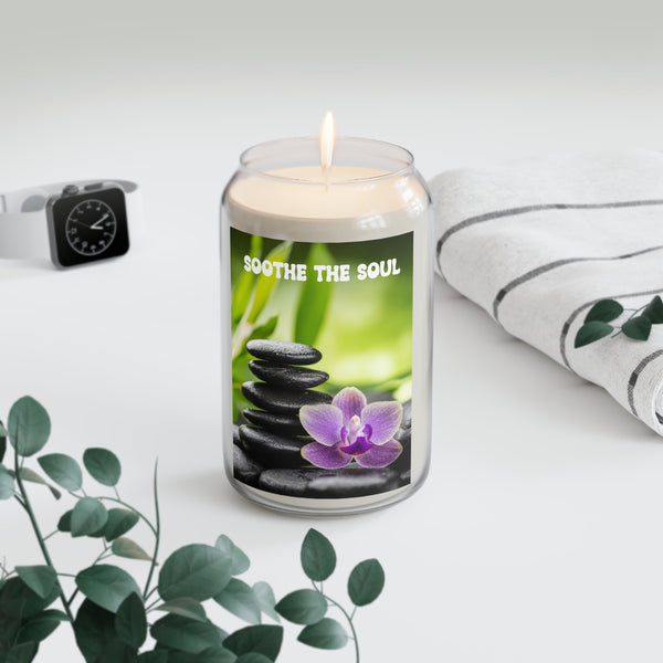 Scented Candle - Soothe the Soul - Relaxing Aroma for Stress Relief and Mindfulness
