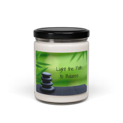 Light the Path to Balance - Scented Soy Candle, 9oz