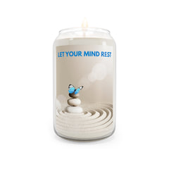 Relaxing Scented Candle - 'Let Your Mind Rest' - 13.75oz Aromatherapy Candle