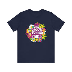 Groovy Tennis Mama T-Shirt