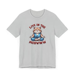 Cat Tee Living in the Meow