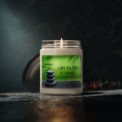 Light the Path to Balance - Scented Soy Candle, 9oz