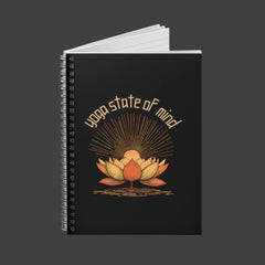Yoga State Of Mind - Spiral Notebook - Ruled Line