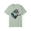Wolf Graphic Unisex T-Shirt, Nature Lover Gift,Yoga Lover Gift, Outdoor Adventure Tee, Wilderness Apparel, Eco-Friendly Clothing, Animal Print Shirt