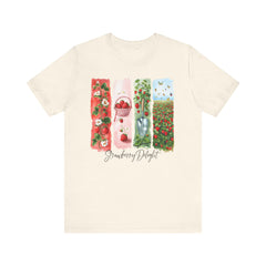 Strawberry Delight Unisex Tee - Perfect for Summer and Garden Lovers