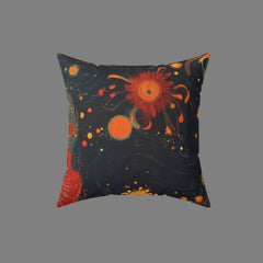 Galactic Radiance - Spun Polyester Square Pillow