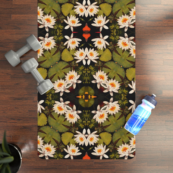 Zen Garden Bloom - Rubber Yoga Mat