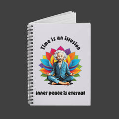 Time is an illusion - Spiral Notebook - Ruled Line