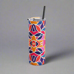 Boho Blossom - Maars Maker Skinny Matte Tumbler, 20oz