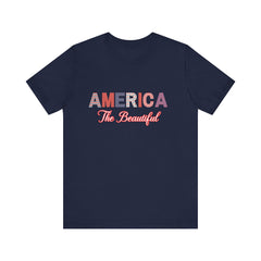 America The Beautiful Unisex Jersey Tee