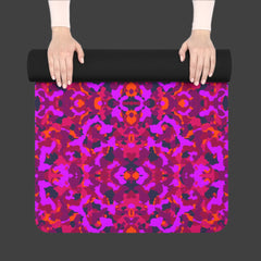 Cosmic Camo - Rubber Yoga Mat