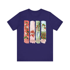 Strawberry Delight Unisex Jersey Tee - Perfect for Gardening Enthusiasts and Summer Celebrations