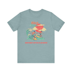 Surfer T-Shirt - Ditch Plains, Montauk, NY Design