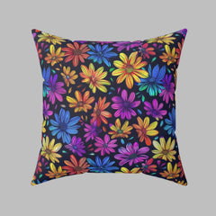 Radiant Pedals - Spun Polyester Square Pillow