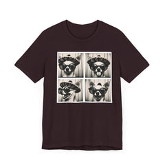 Animal Photobooth Funny Chihuahua - Unisex Jersey Short Sleeve Tee