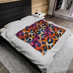 Wild Palette - Velveteen Plush Blanket