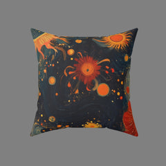 Galactic Radiance - Spun Polyester Square Pillow