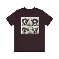 Animal Photobooth Funny Chihuahua - Unisex Jersey Short Sleeve Tee