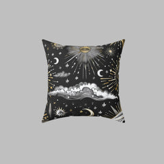 Lunar Lullaby - Spun Polyester Square Pillow