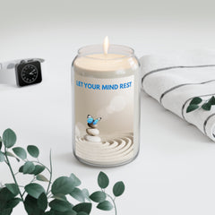 Relaxing Scented Candle - 'Let Your Mind Rest' - 13.75oz Aromatherapy Candle