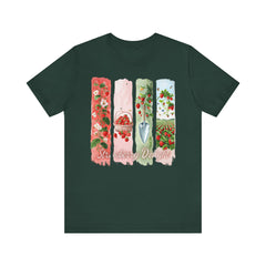 Strawberry Delight Unisex Jersey Tee - Perfect for Gardening Enthusiasts and Summer Celebrations