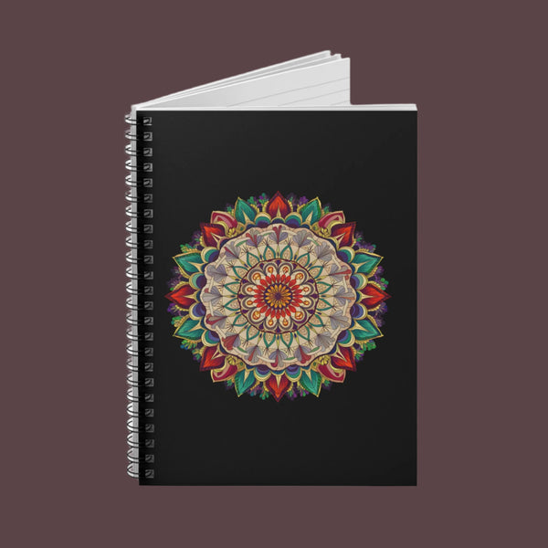 Chakra Blossom - Spiral Notebook - Ruled Line