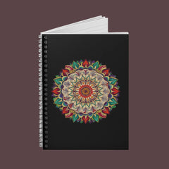 Chakra Blossom - Spiral Notebook - Ruled Line