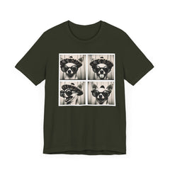 Animal Photobooth Funny Chihuahua - Unisex Jersey Short Sleeve Tee