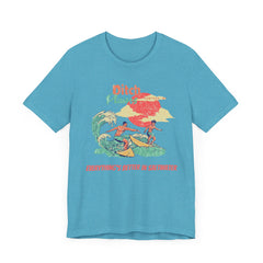 Surfer T-Shirt - Ditch Plains, Montauk, NY Design
