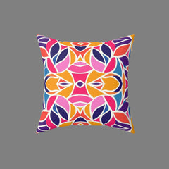 Boho Blossom - Spun Polyester Square Pillow