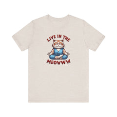 Cat Tee Living in the Meow