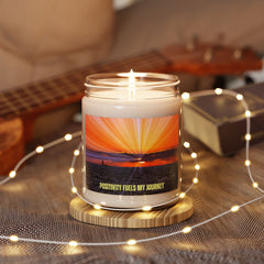 Positivity Fuels My Journey - Scented Soy Candle, 9oz