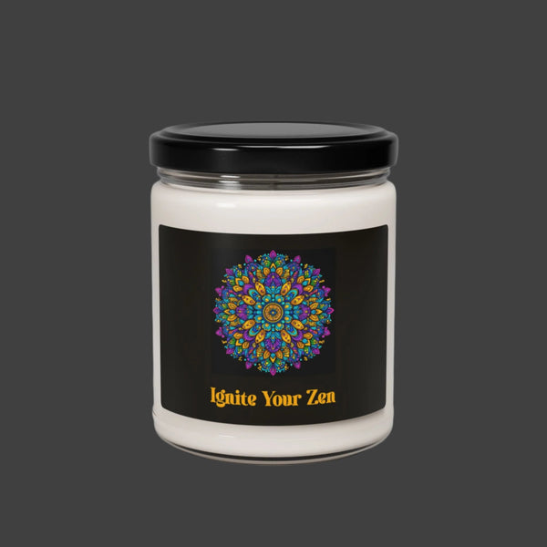 Ignite Your Zen -  Scented Soy Candle, 9oz