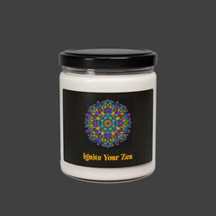 Ignite Your Zen -  Scented Soy Candle, 9oz