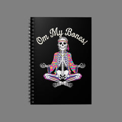 Om, My Bones - Spiral Notebook - Ruled Line