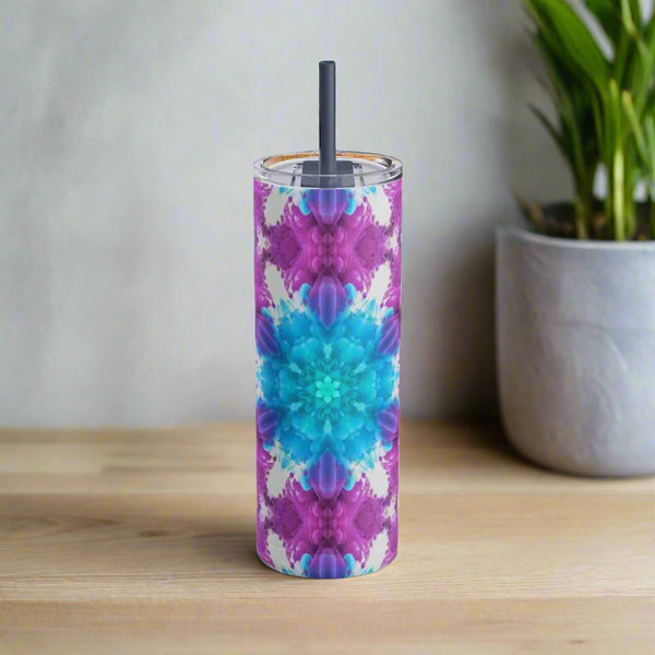 Blossom Radiance - Maars Maker Skinny Matte Tumbler, 20oz