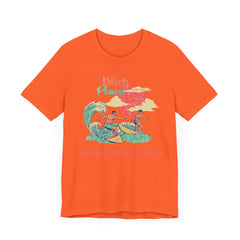 Surfer T-Shirt - Ditch Plains, Montauk, NY Design